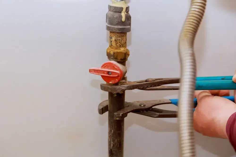 BBQ Gas line work