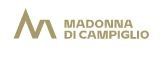Su sfondo bianco è raffigurato il logo della Madonna di Campiglio.