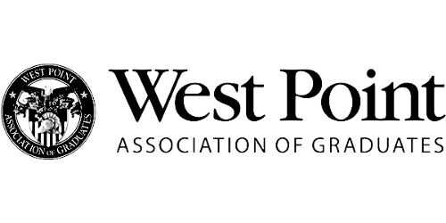West Point Association of Graduates logo: seal and text.