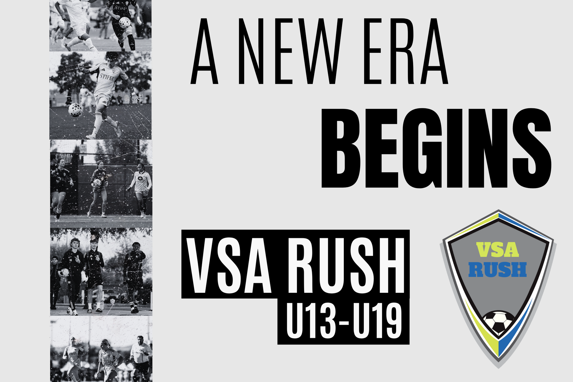 VSA Rush Launches Unified 13U–19U Select Team Structure