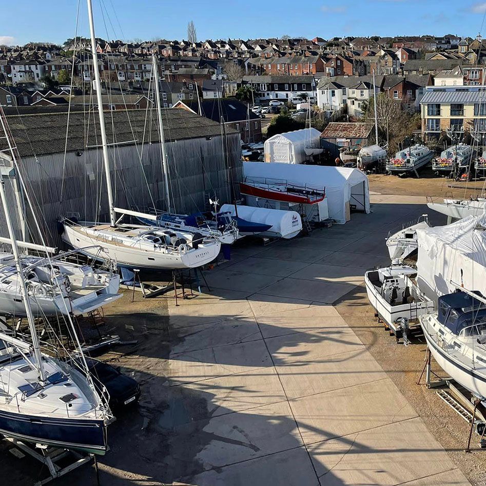 Cowes Boatyard Boat storage & maintenance in the heart of Cowes