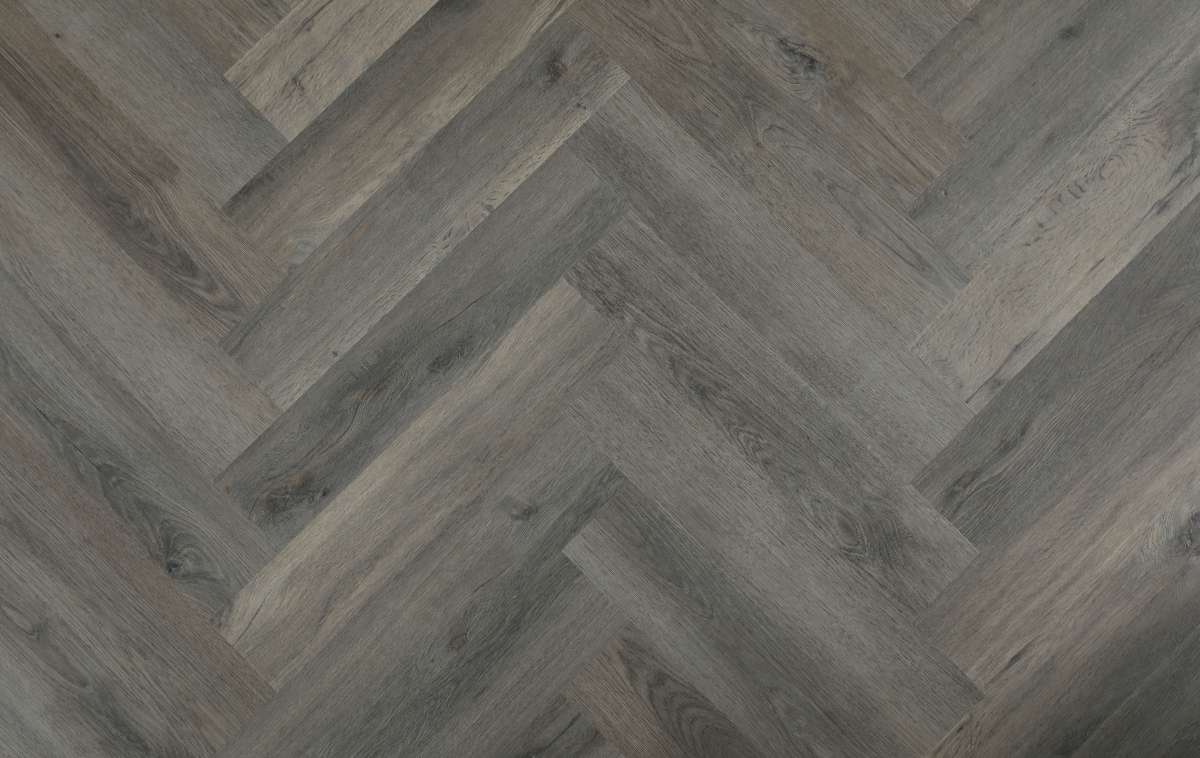 Weathered Grey Herringbone top deck flooring