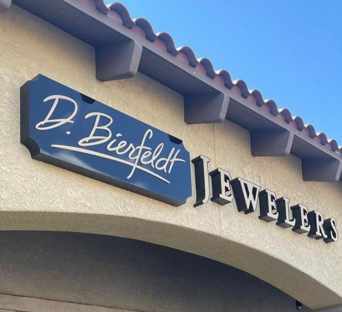 Woman Checking the Jewelries — Palm Desert, CA — D. Bierfeldt Jewelers