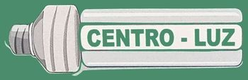 Bombilla blanca con la etiqueta “CENTRO - LUZ” sobre fondo verde.