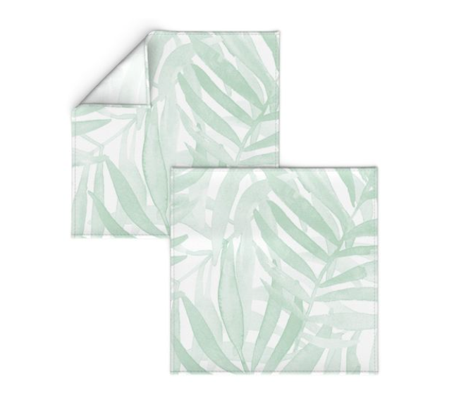 Tropical Sea Foam Napkin