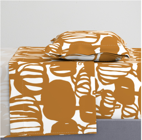 Pumpkin Mirage Sheet Set
