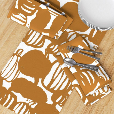 Pumpkin Mirage Table Runner