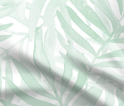 Tropical Sea Foam Fabric