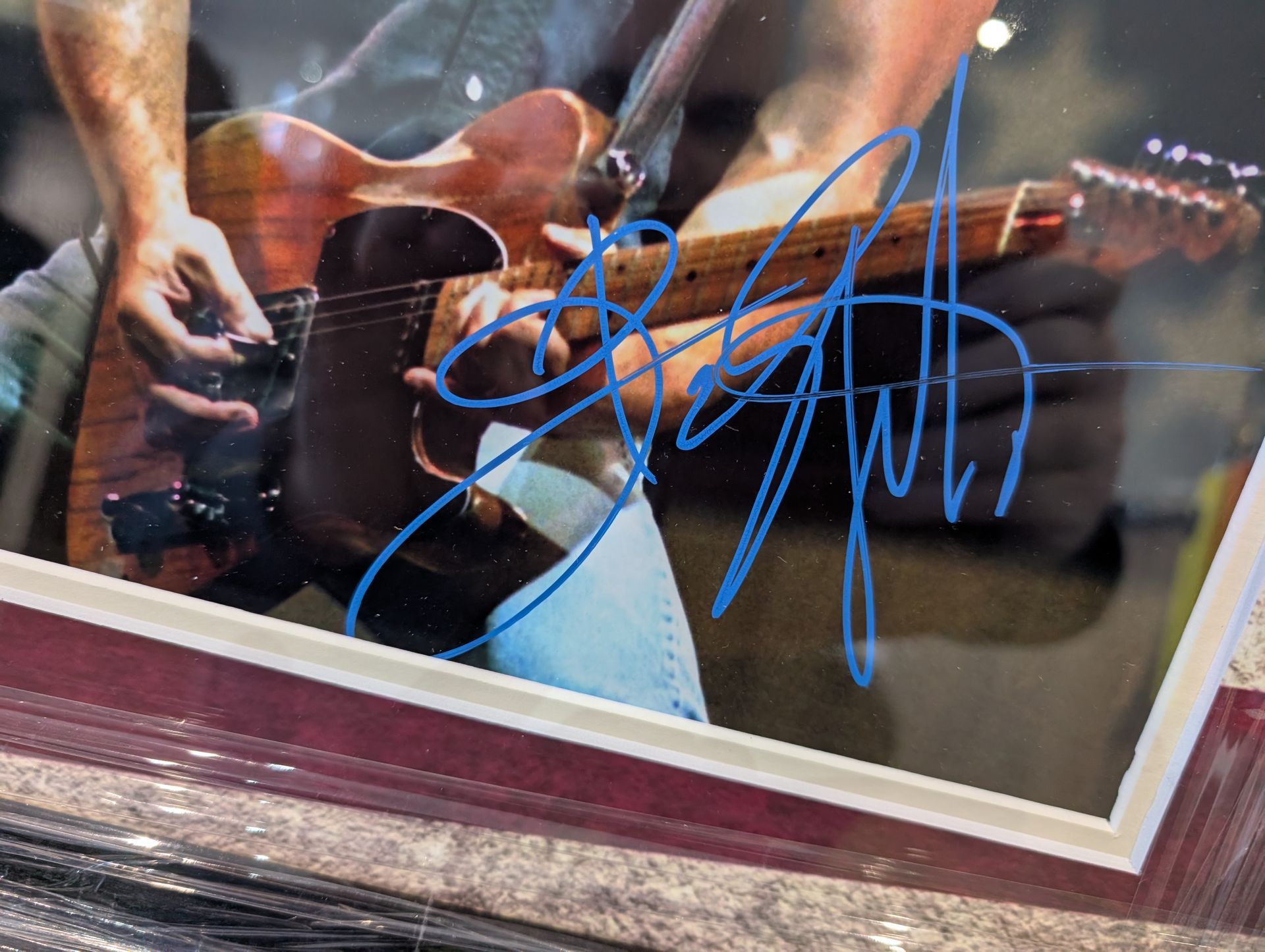 Bruce Springsteen Hand Signed Photo