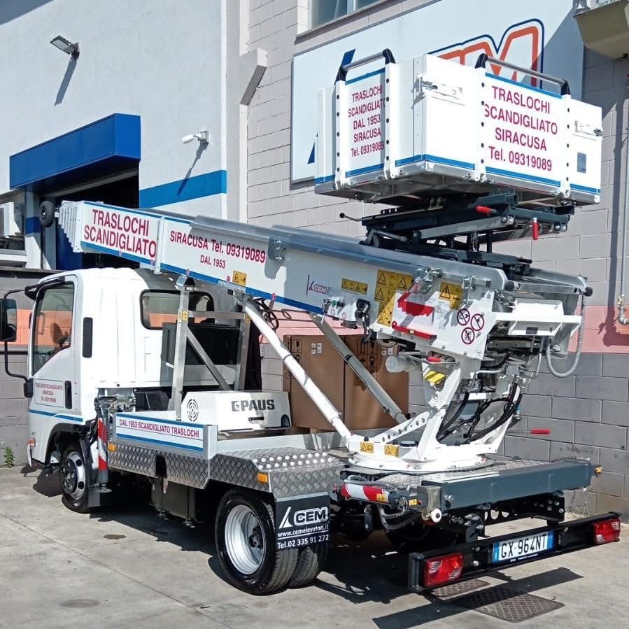 Noleggio gru per trasloco