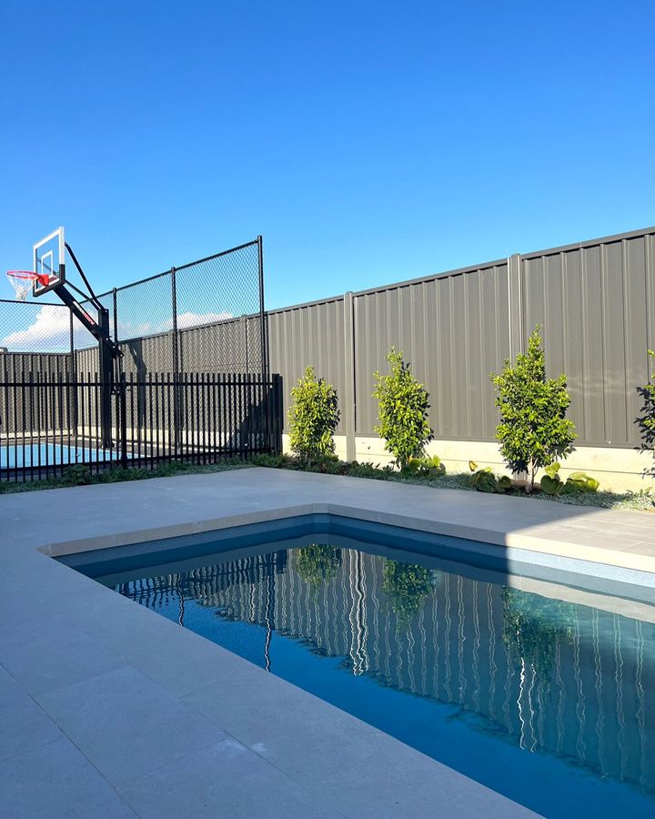 Green metal fence | Roseworthy, SA | Bazza's Fencing