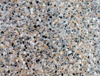 Exposed aggregate concrete stairs installed for a commercial space in Cranbourne VIC.