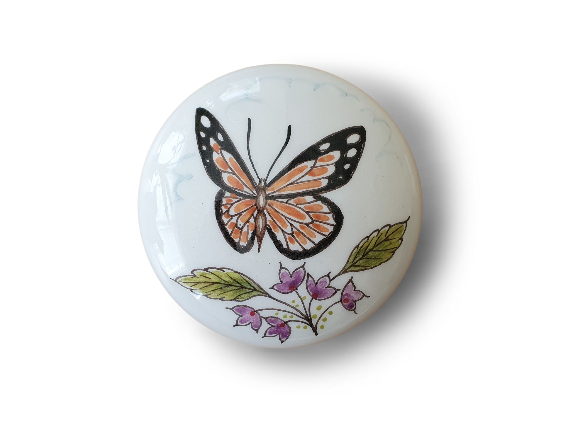 Keepsake hand painted urn Butterfly - Phoenix Urns