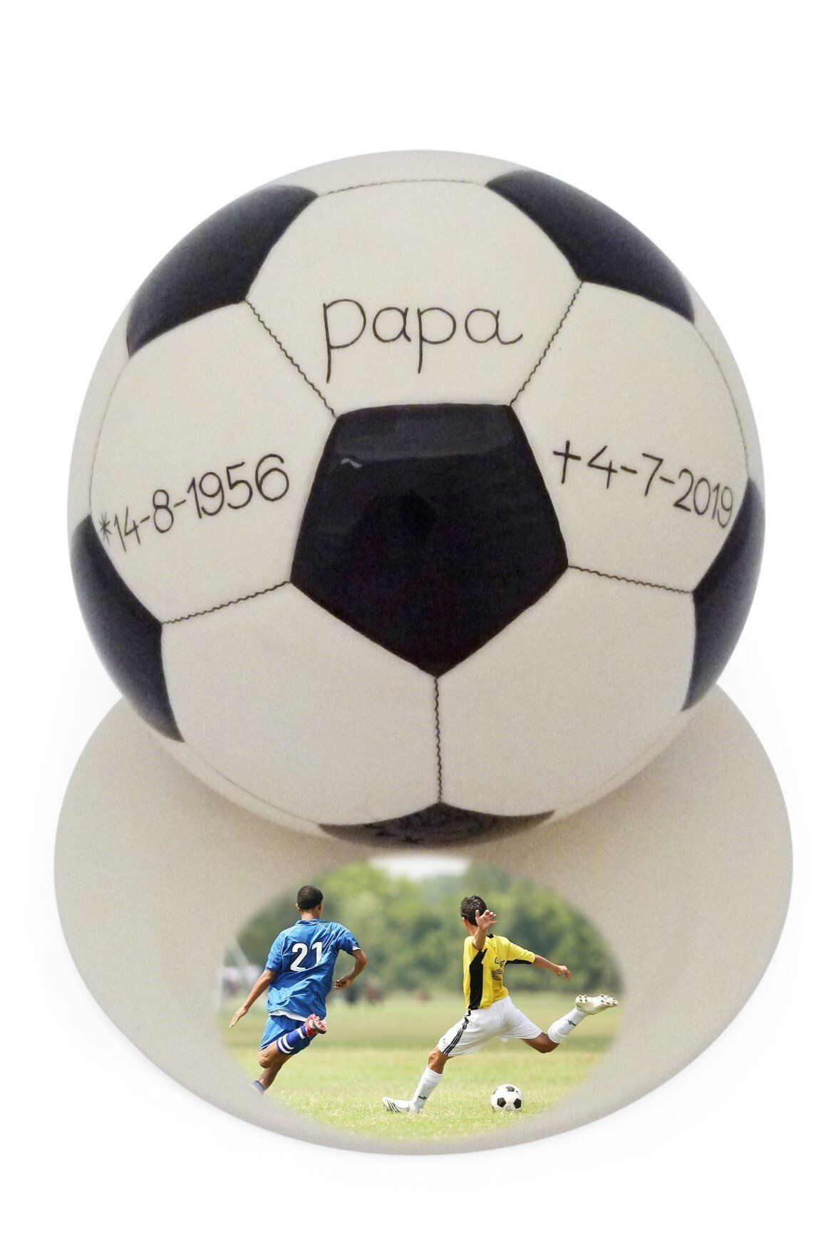 model Voetbal urn model Voetbal urn