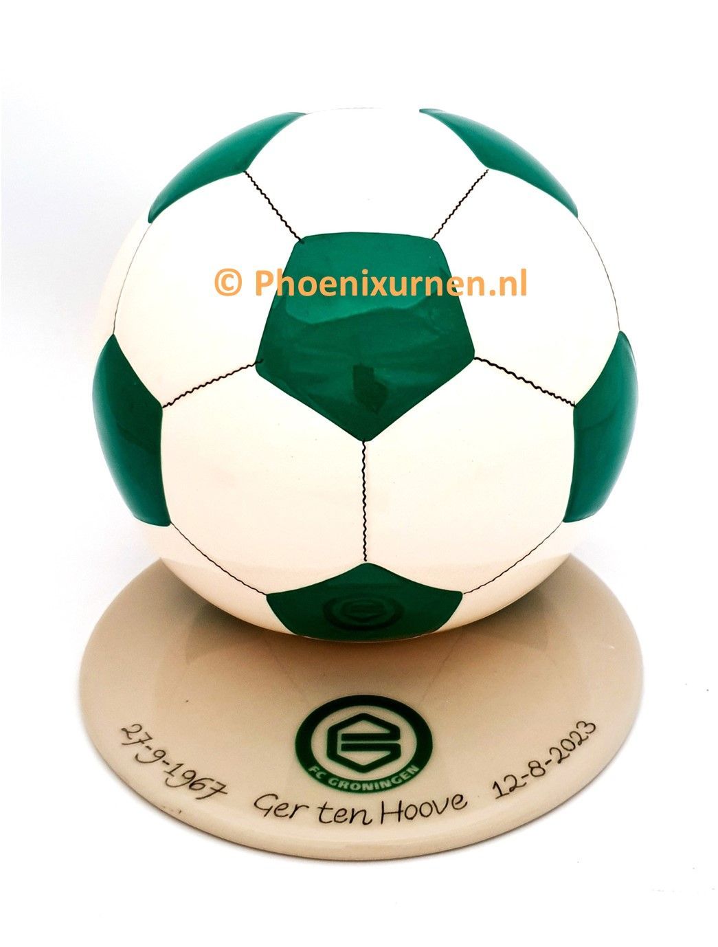 Voetbal urn FC Groningen Voetbal urn FC Groningen