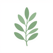 Botanical leaf accent