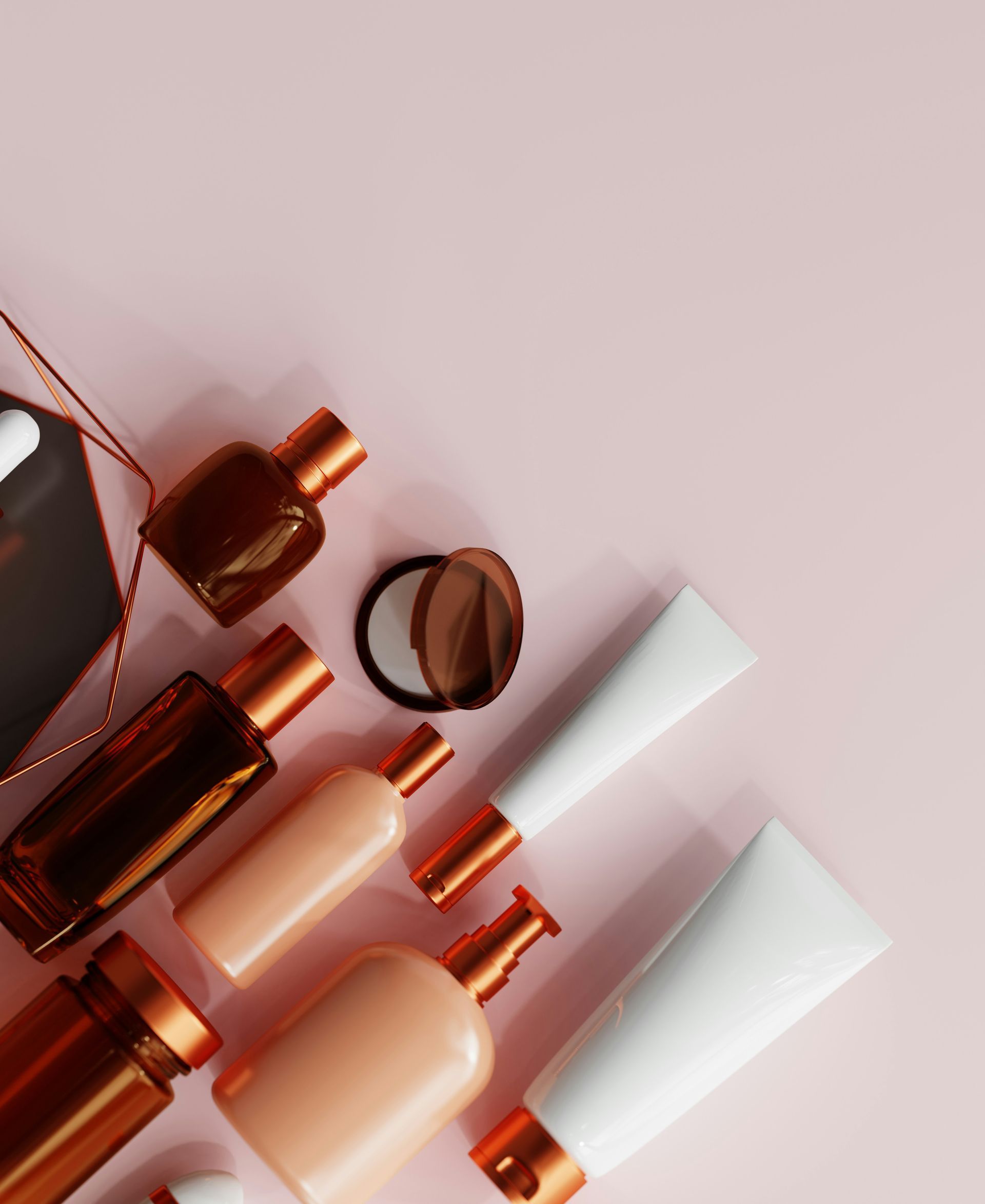 Skincare Products, Including Bottles And Tubes — Penelope's Beauty in Medowie, NSW