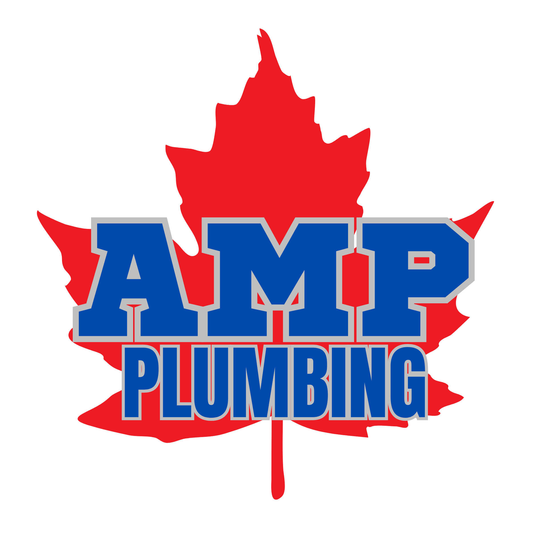 plumber in cochrane logo AMP plumbing
