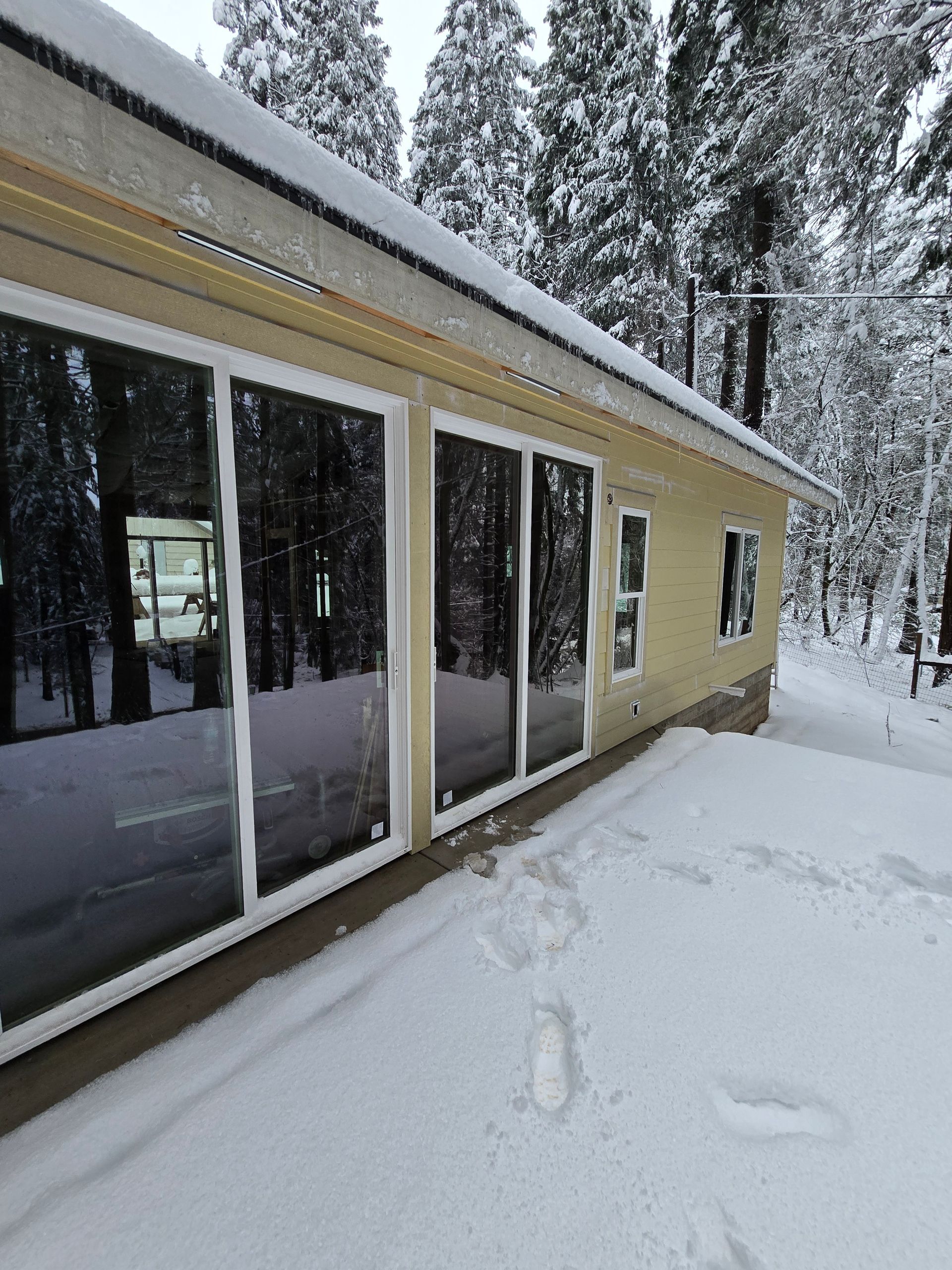 picture of the progress on Lori's rebuild after a house fire