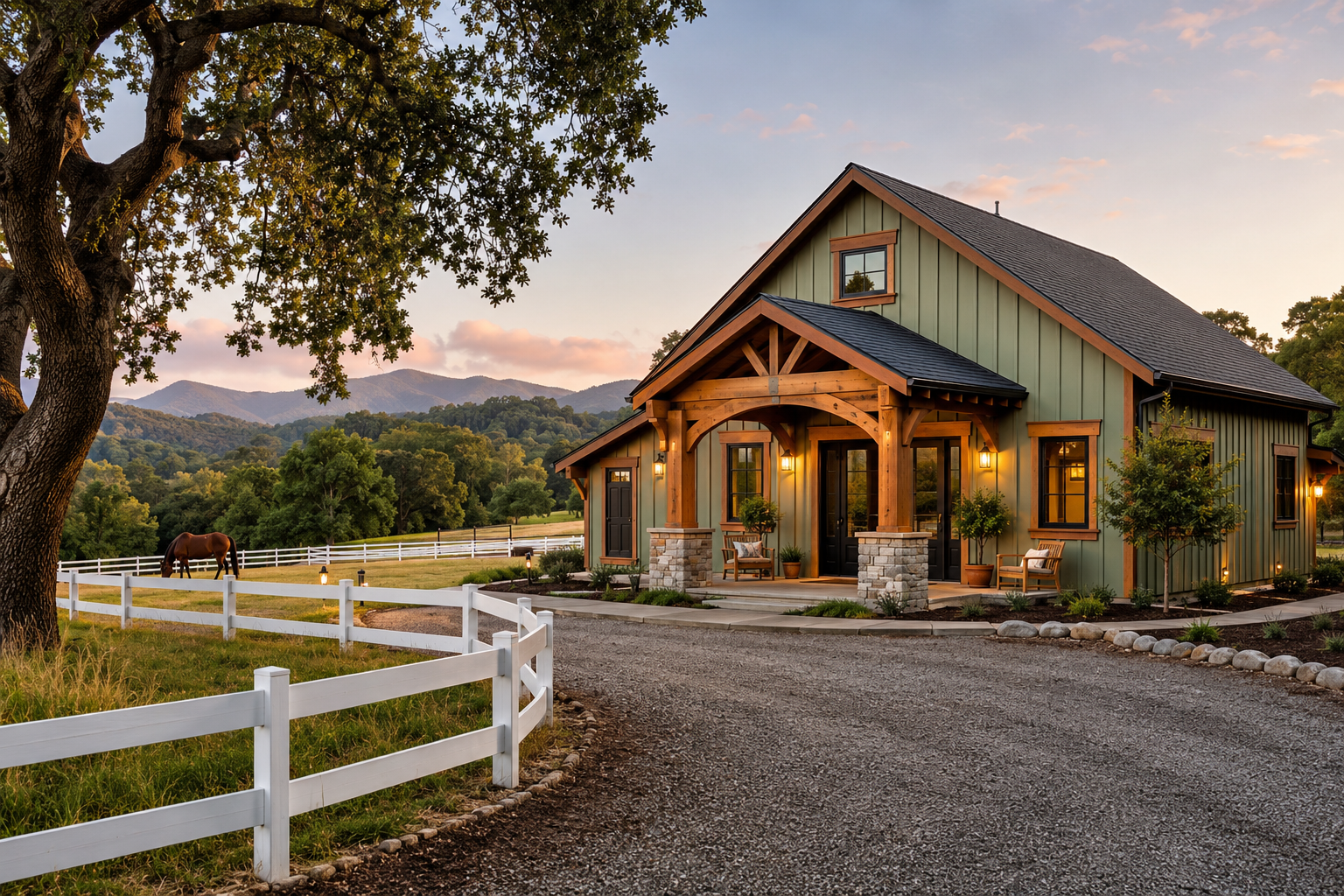 Barn Style ADU Ranch Property Nevada County