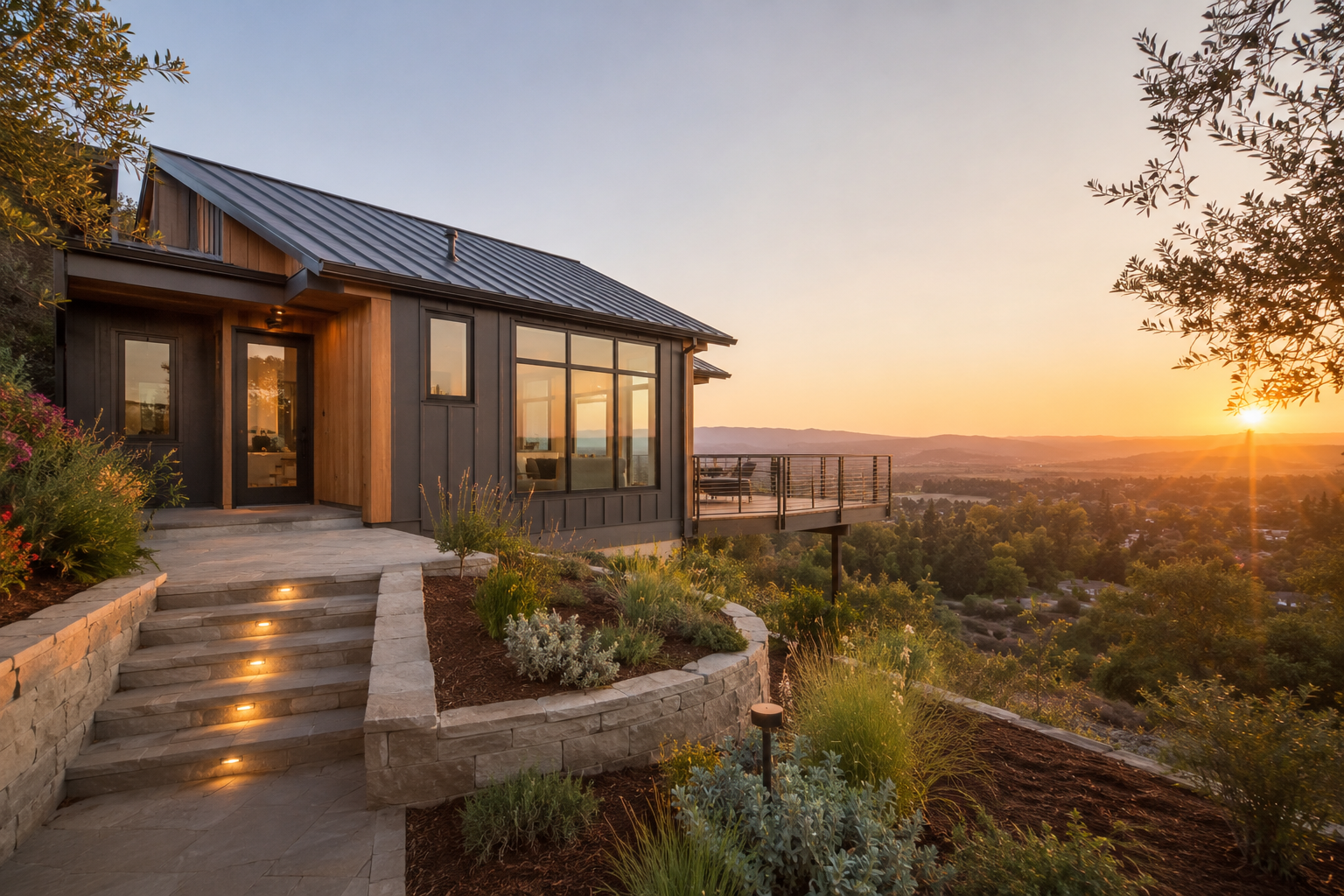 Modern ADU Hillside View Nevada County