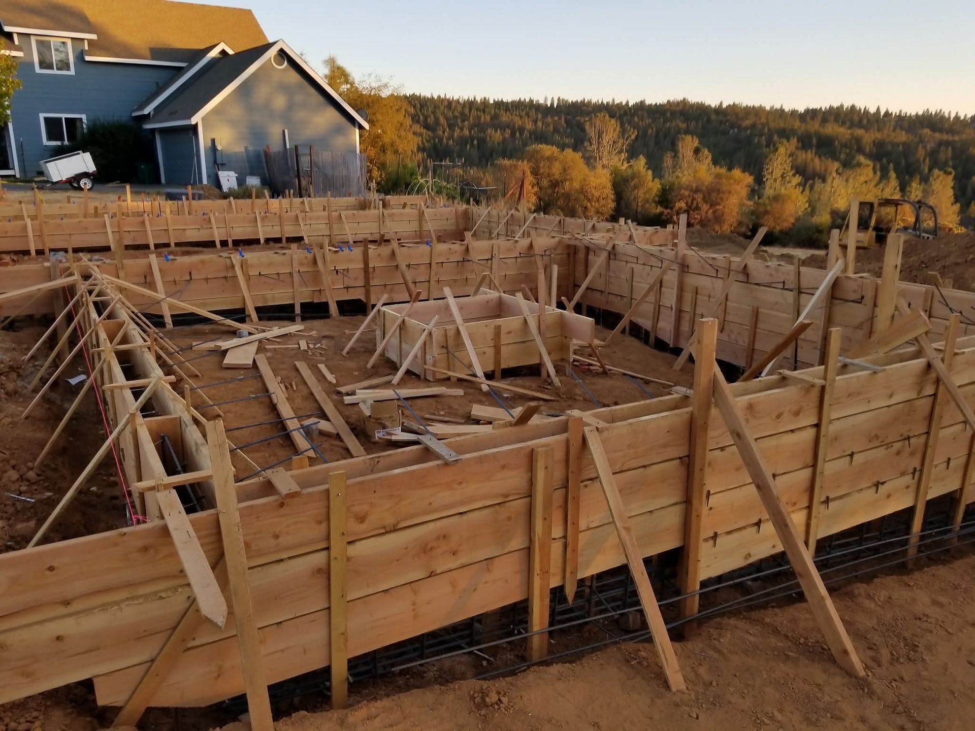Site Preparation - New Home Construction
