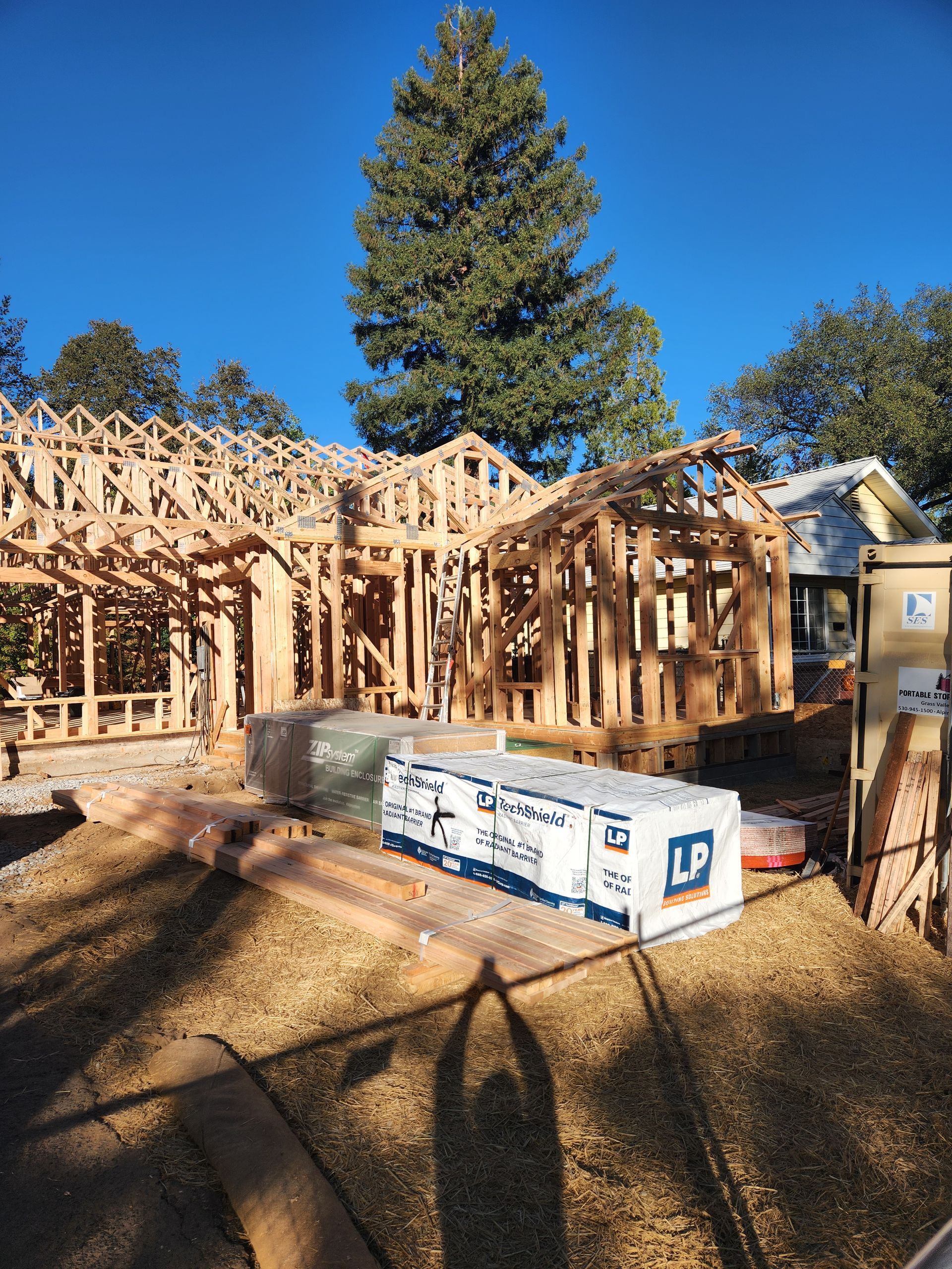 Home Addition Framing Materials