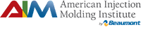 A logo for the american injection molding institute