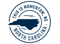a logo for north carolina that says this is momentum a logo for north carolina that says this is momentum