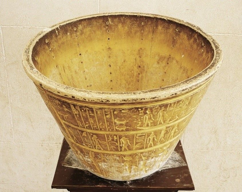 The Karnak Clepsydrae, from the Egyptian Museum 