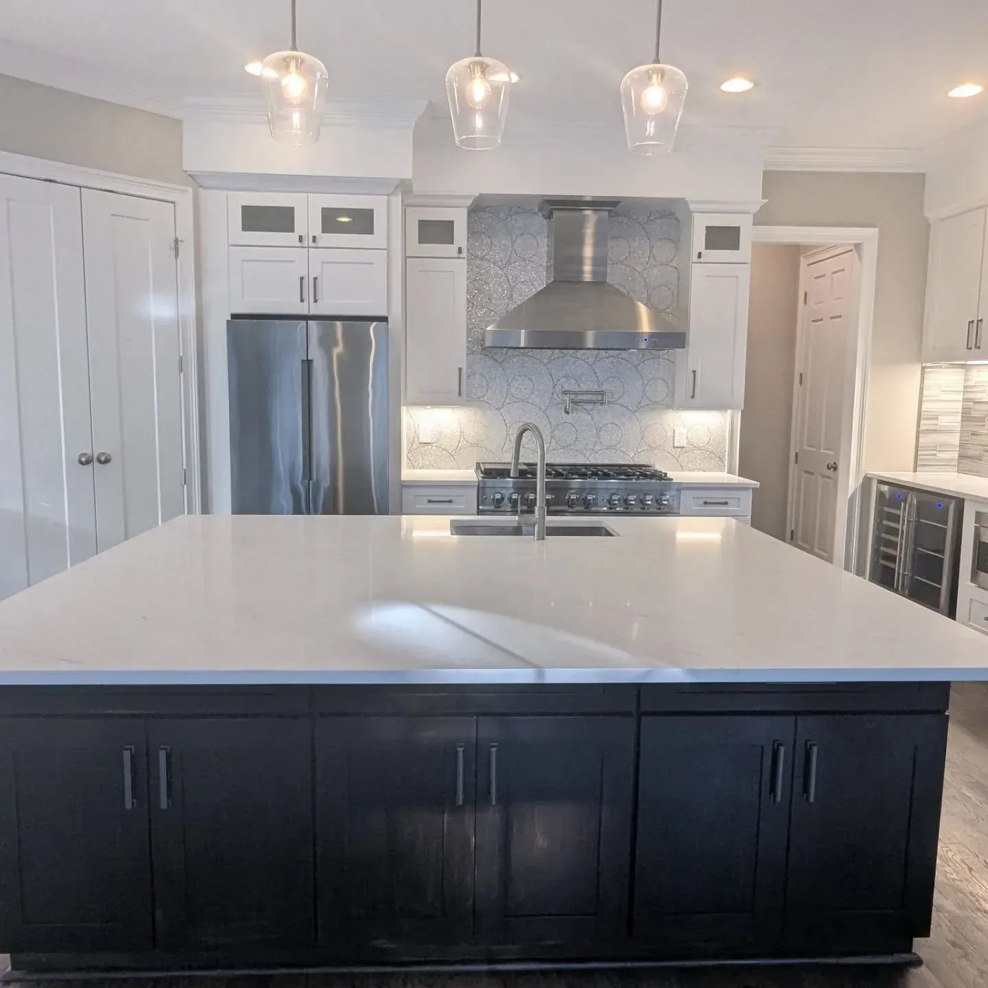 Contemporary Kitchen Kitchen Remodel in Charlotte, NC by CHS Construction Group project photo