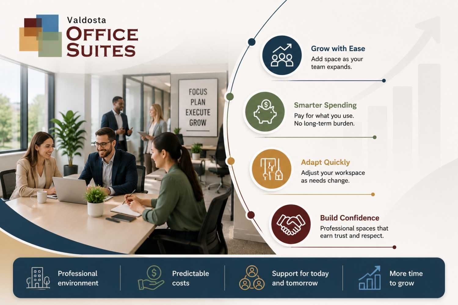 business growth workspace