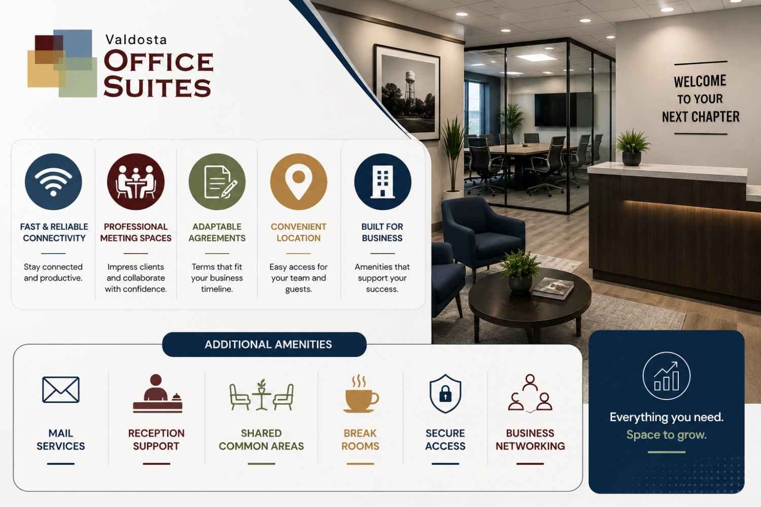business workspace features