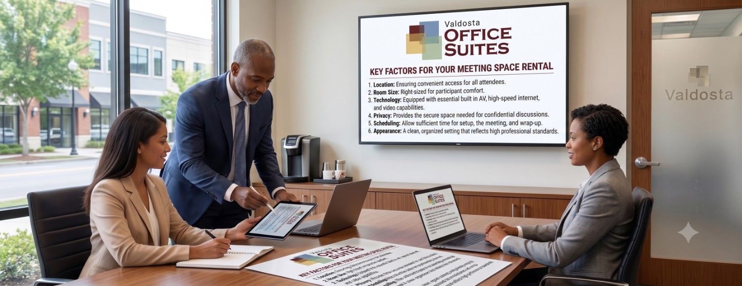 conference room rental considerations