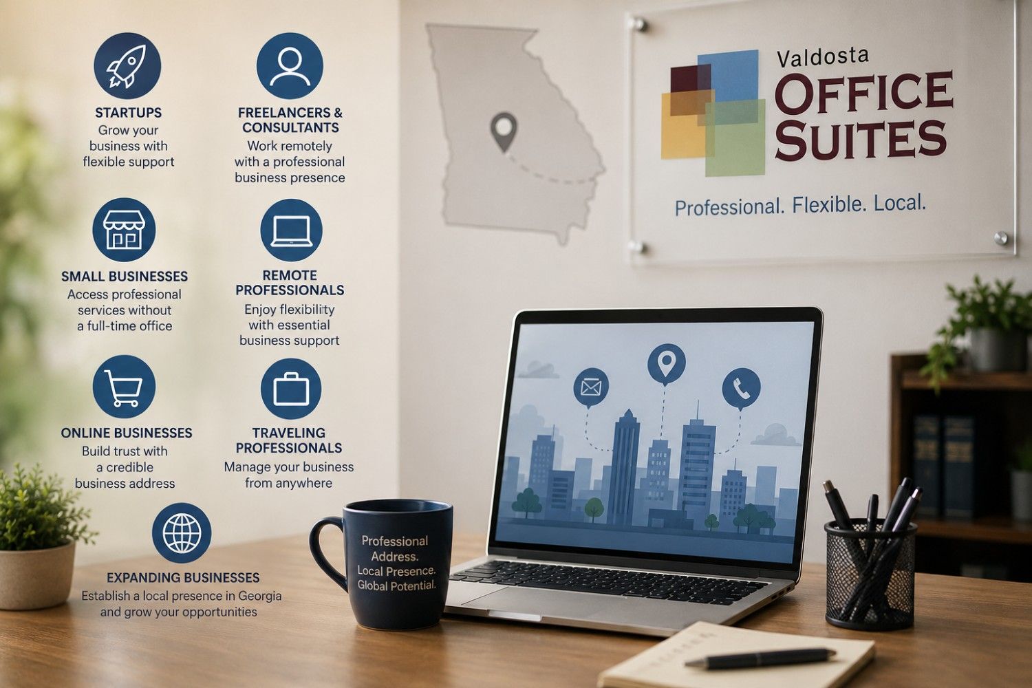 georgia virtual office benefits