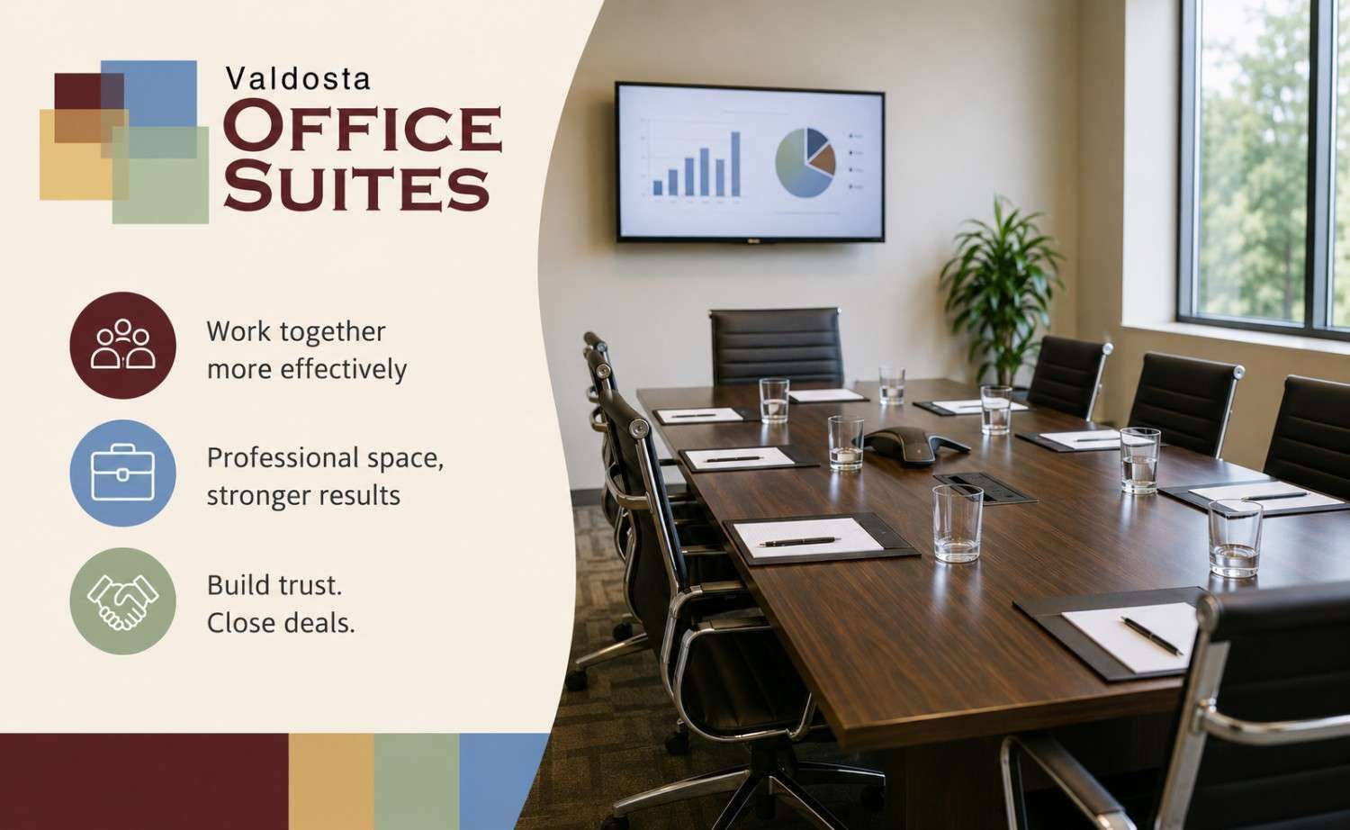 professional conference room meeting