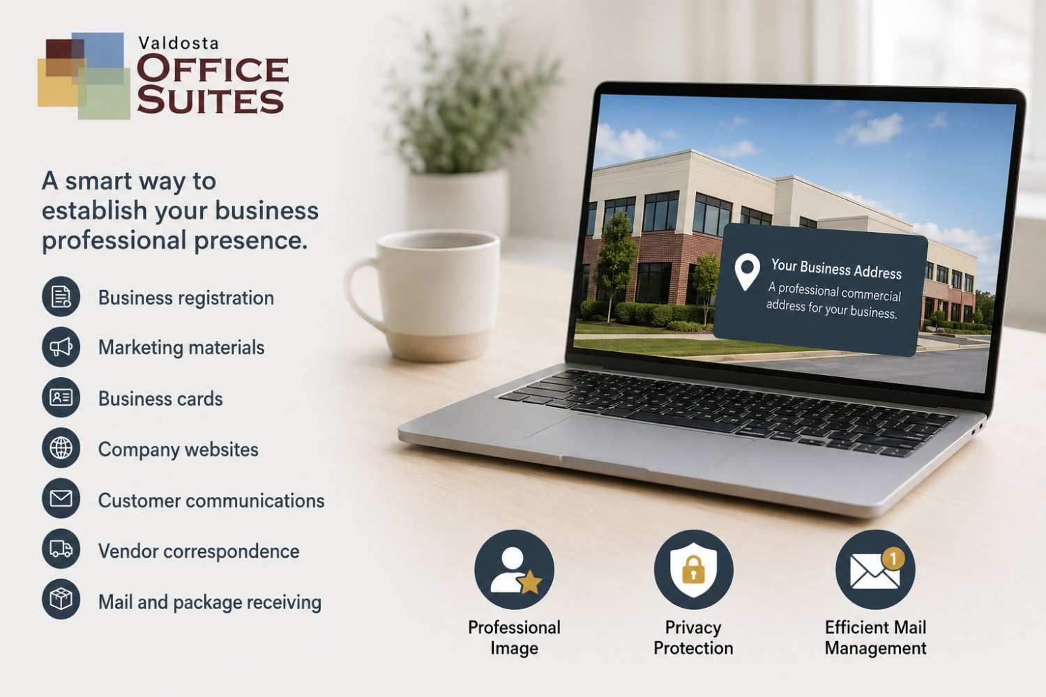 virtual-business address