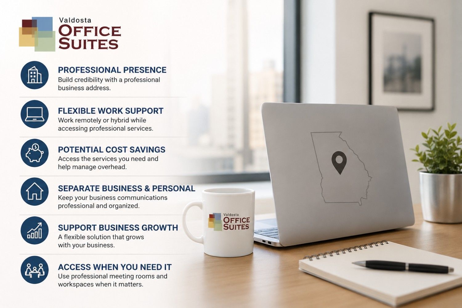 virtual office benefits georgia
