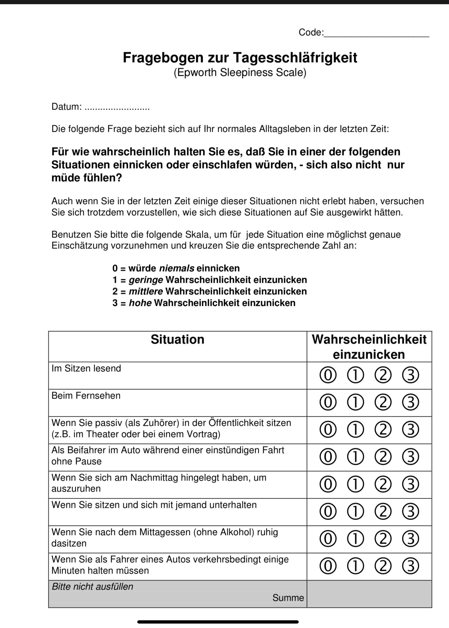 Ein schwarz-weißes Blatt Papier mit Zahlen darauf.
