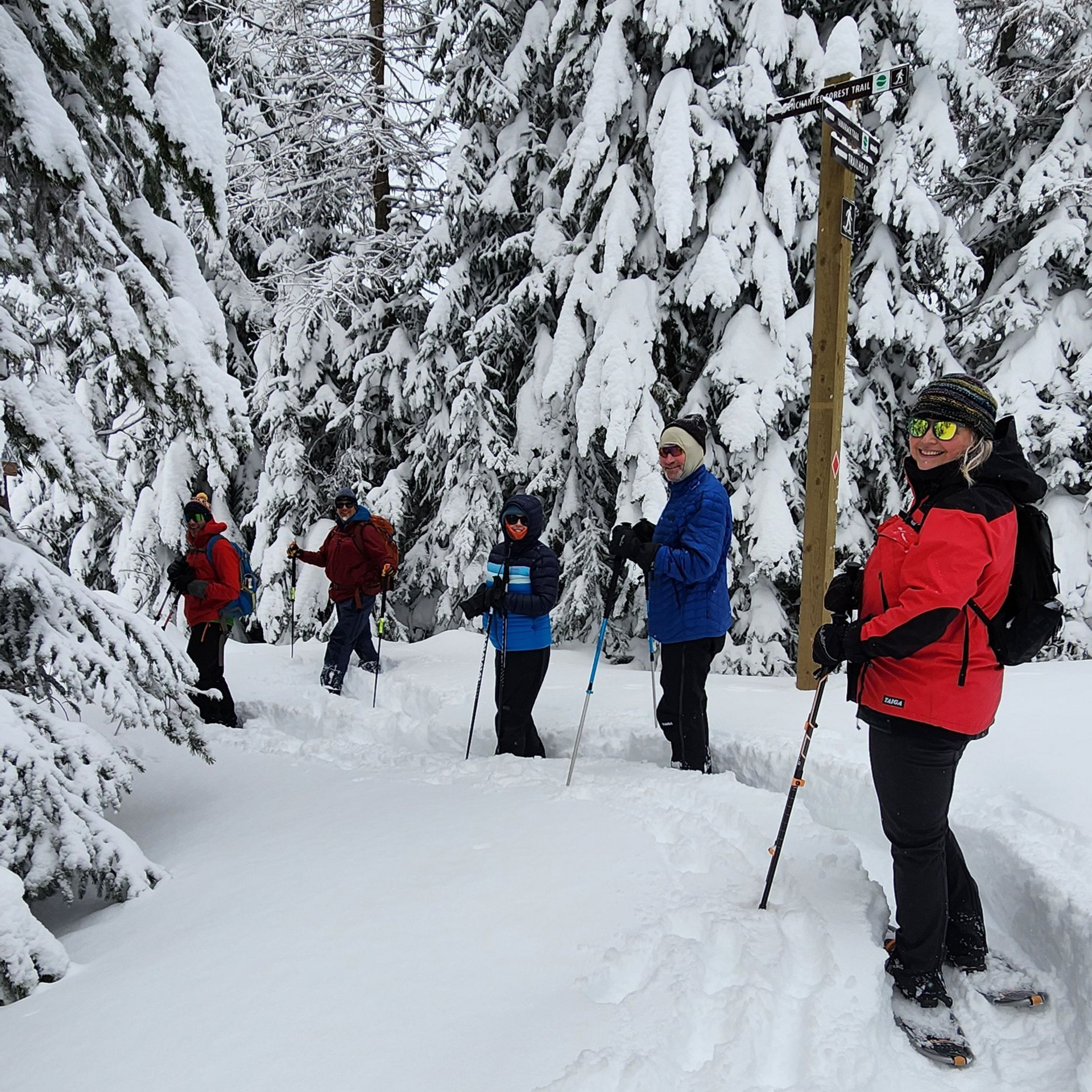 Snowshoe Adventure with Pepper Bridge Winery