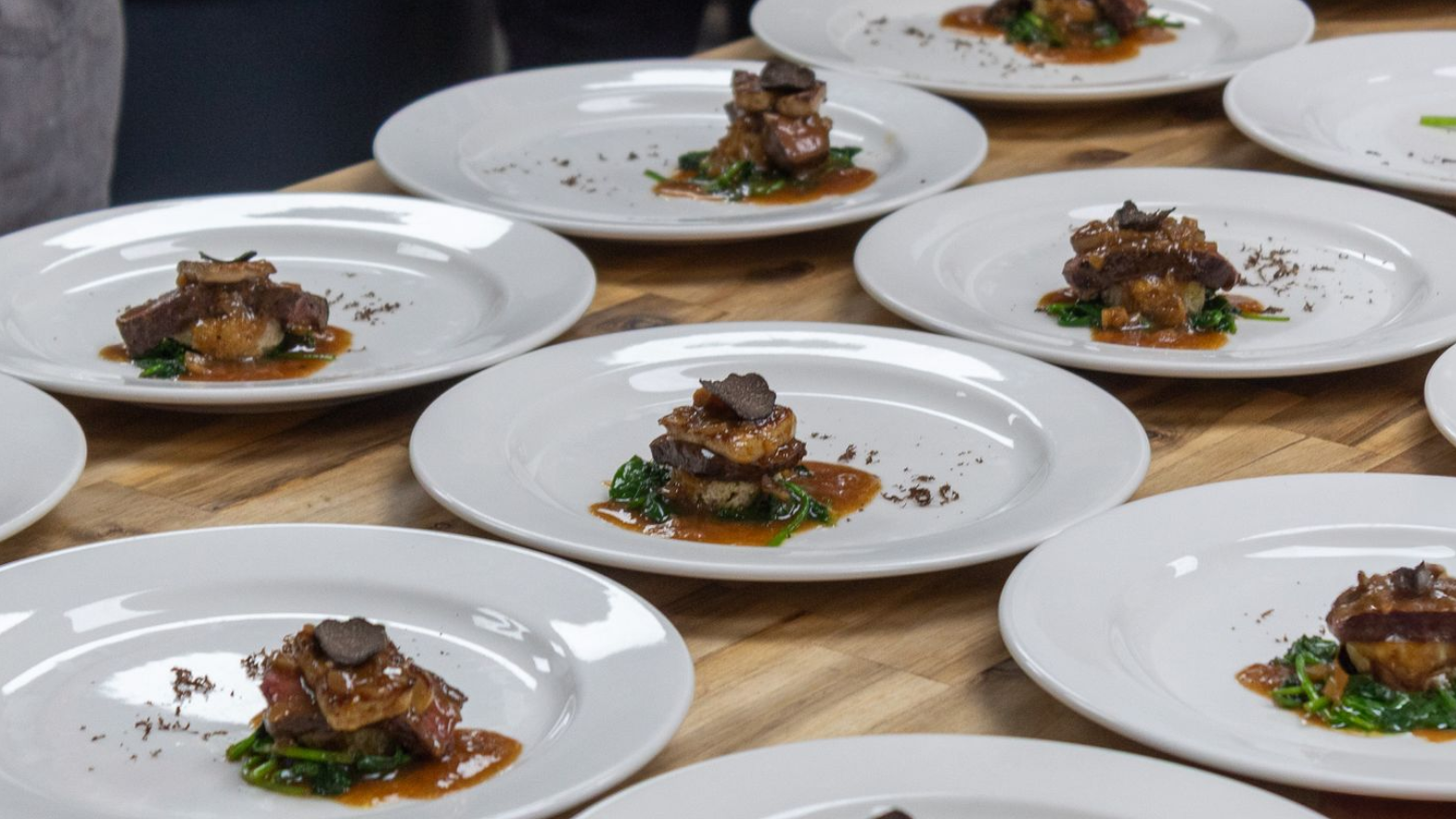 Gourmet Lunch paired with wine at Pepper Bridge Winery