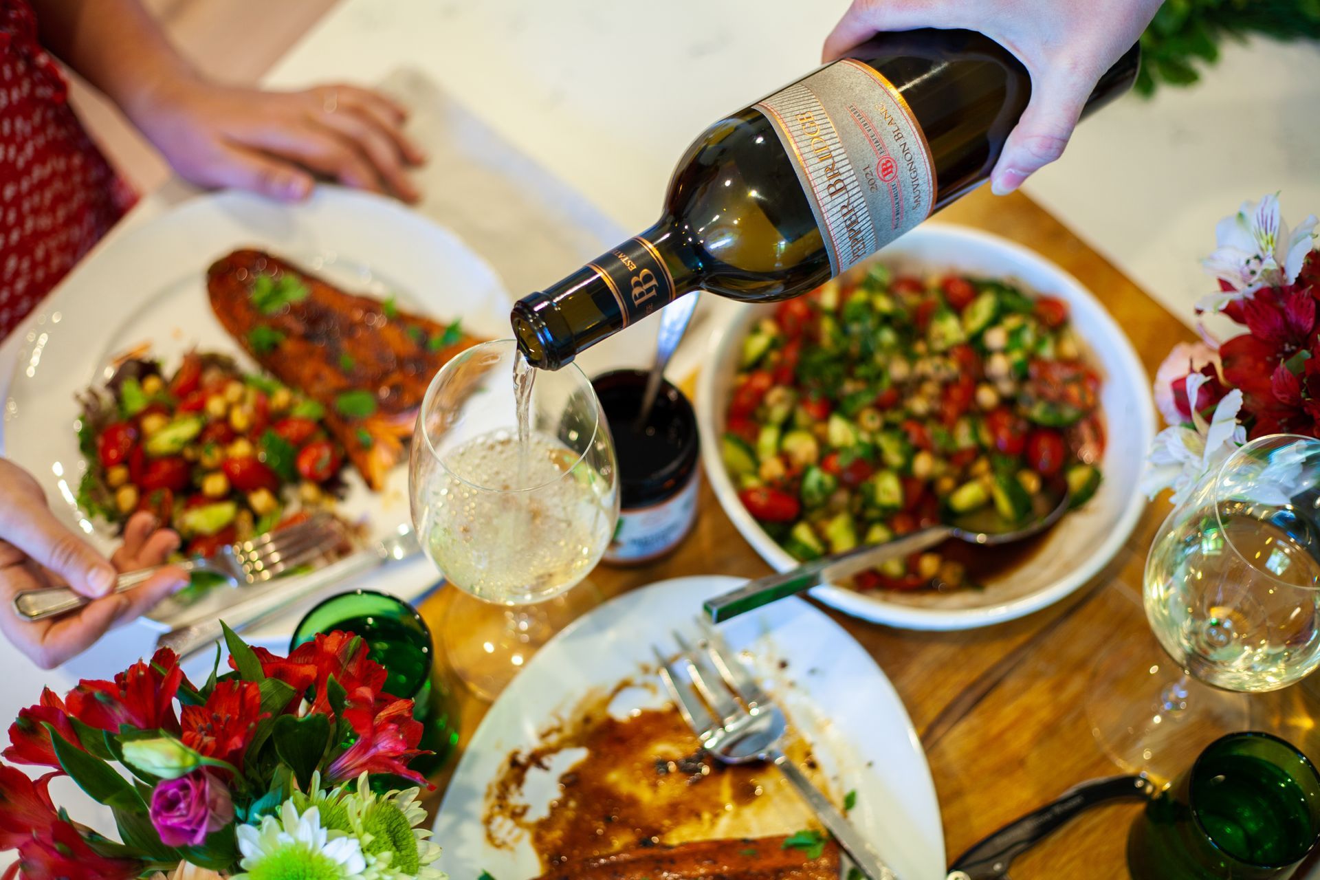 Crisp Sauvignon Blanc to brighten up your table.