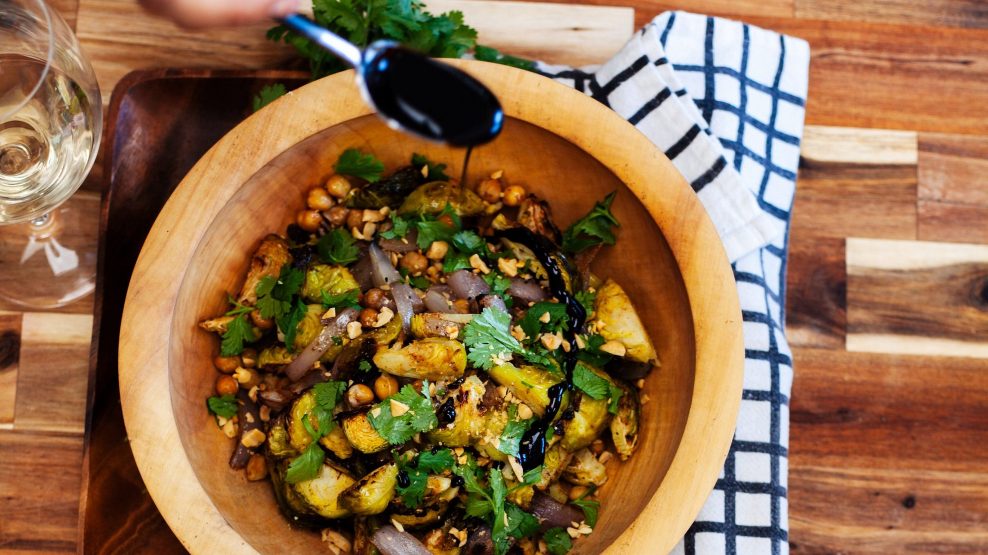 Perfect lunch pairing for Pepper Bridge Wines