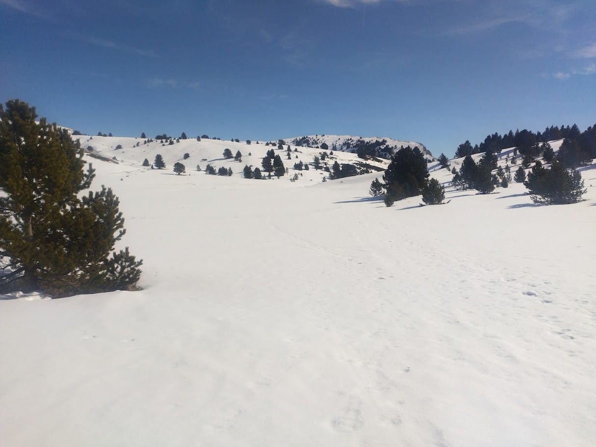 Vallons enneigées dans le Queyras 
