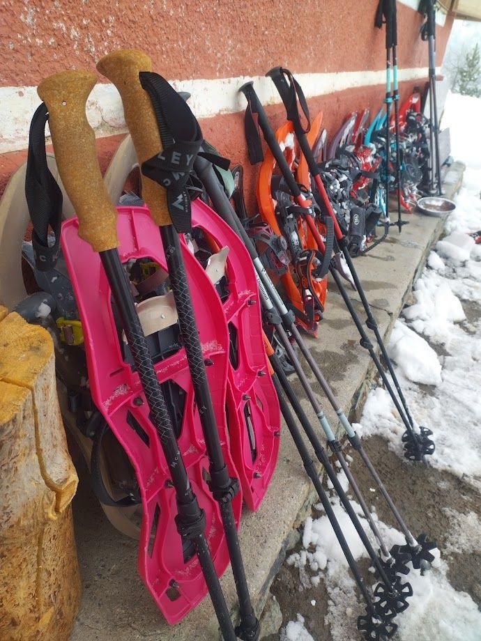 Randonnée raquettes au refuge Mautino