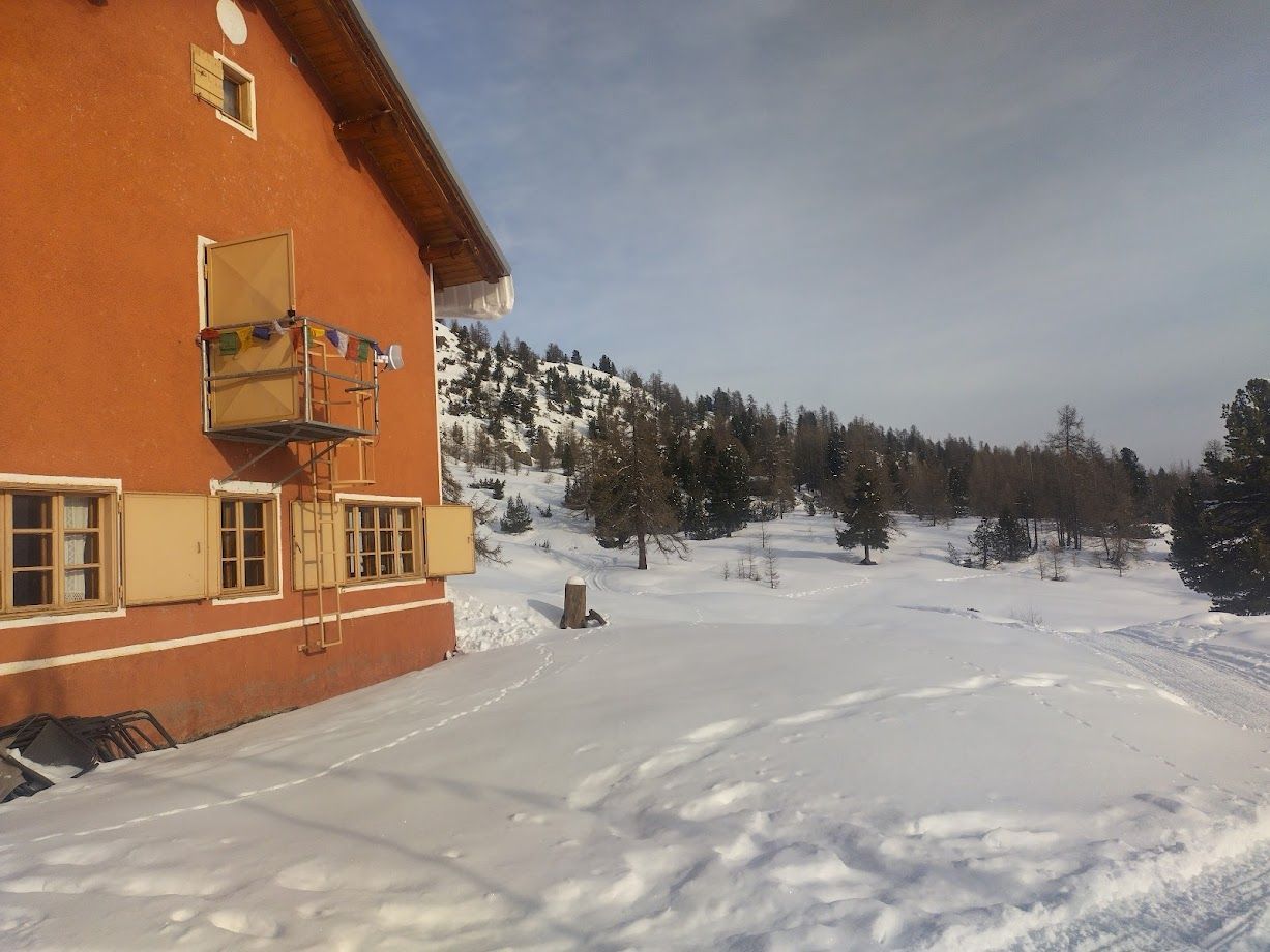Randonnée raquettes au refuge Mautino