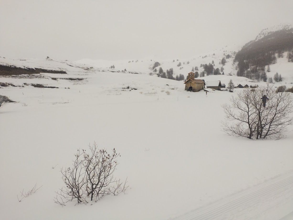 Randonnée raquettes au refuge Mautino