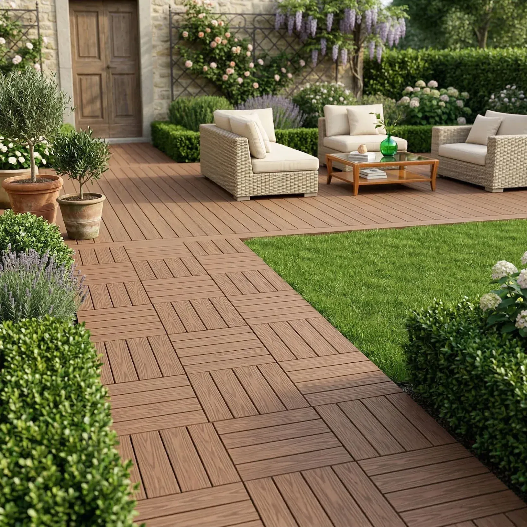 Pavimento per giardino
