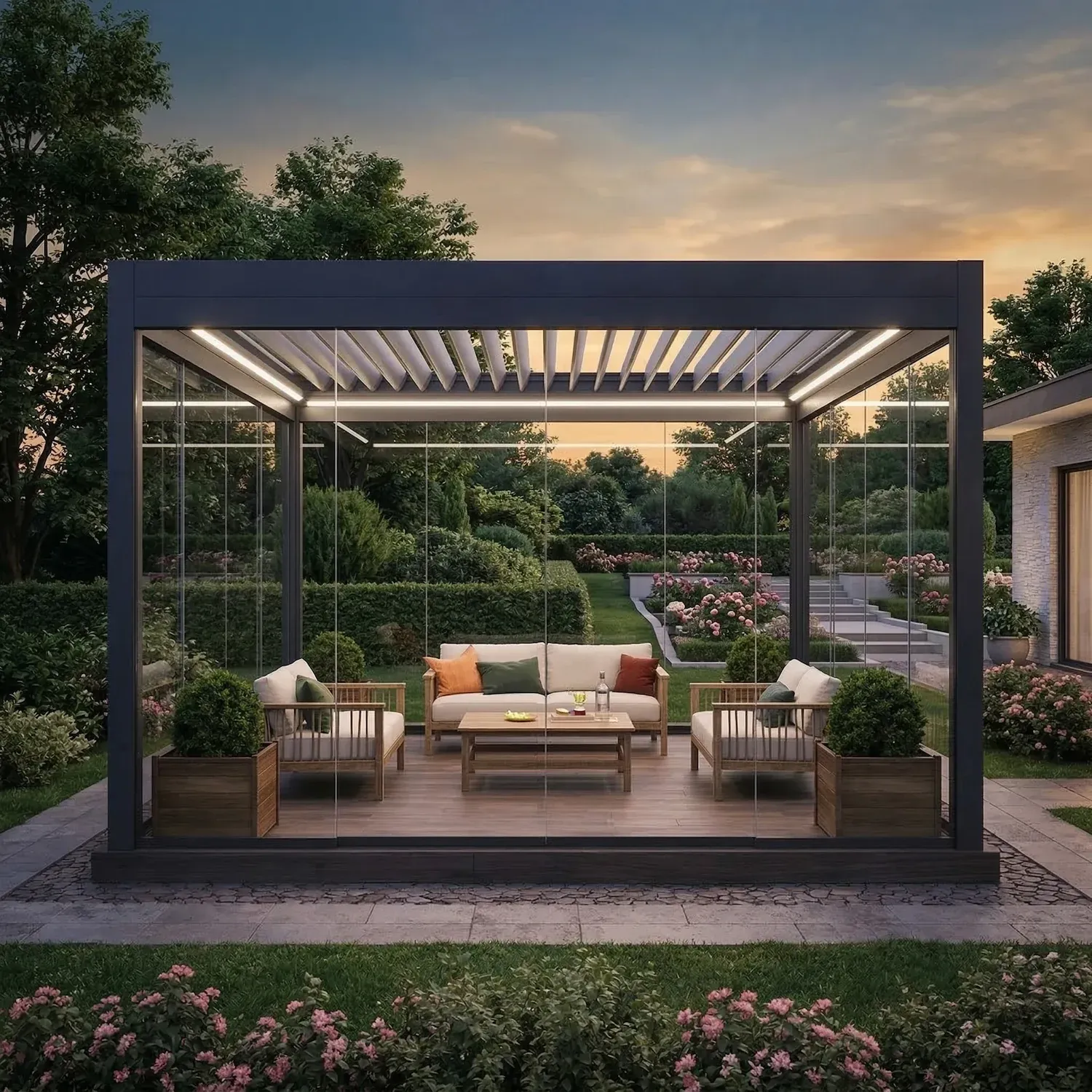Pergola bioclimatica