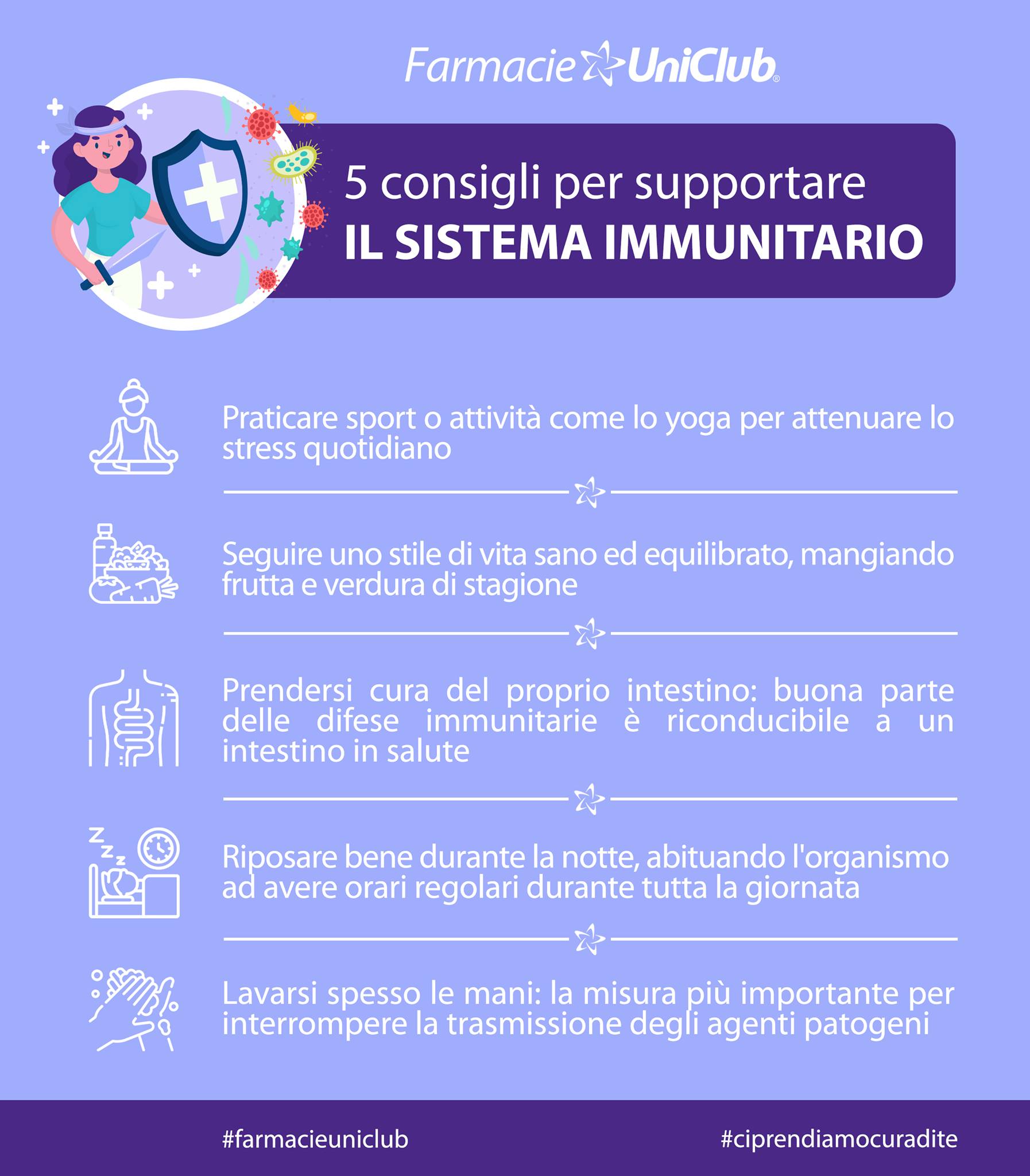 prvenzione sistema immunitario